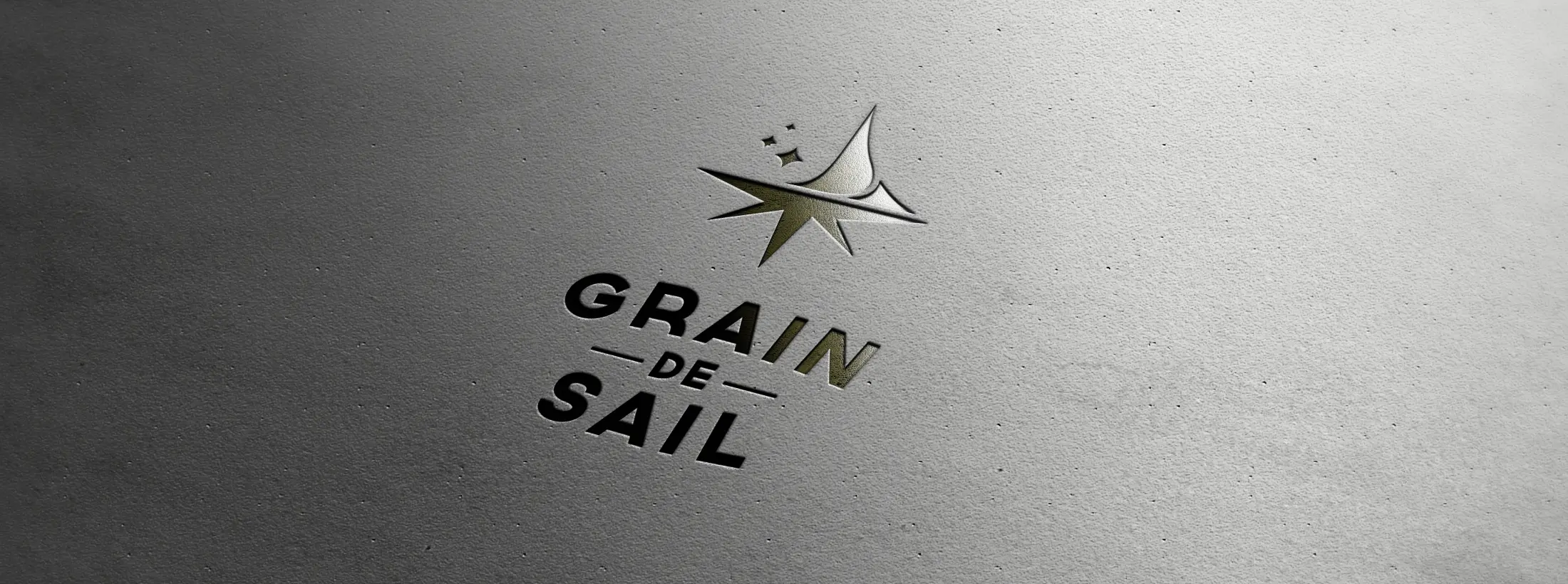 logo grain de sail branding design phone identite visuelle osb communication