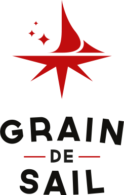 logo grain de sail identite visuelle osb communication